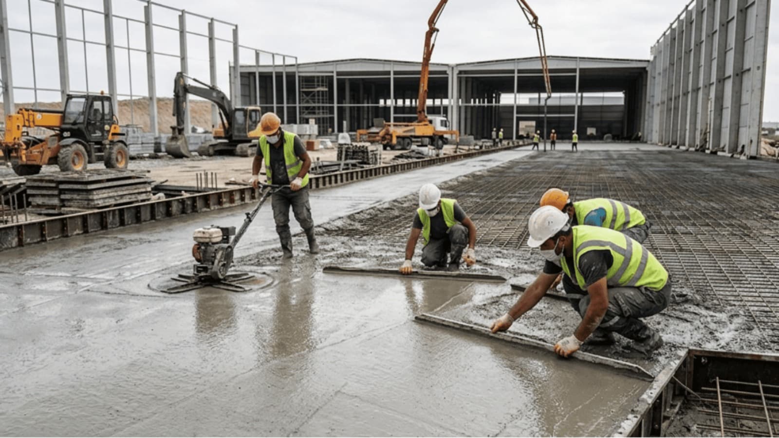 Esenyurt Saha Beton Uygulama